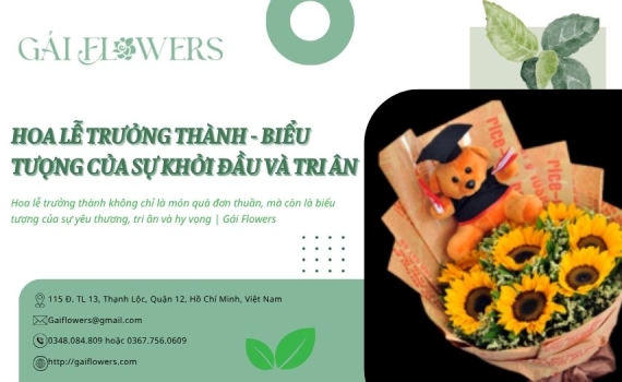 Hoa lễ trưởng thành 2025 - Gợi ý chọn hoa ý nghĩa | Gái Flowers